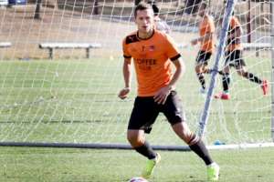 Kurtishi in a Brisbane uniform, photo: Brisbane Roar FC